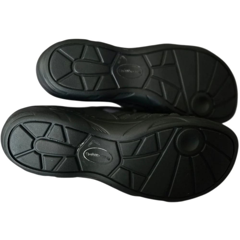 Croft & Barrow Ortholite Women's Black-Grey Mary Jane Shoe. Size 7.5M US.NWT. - Picture 5 of 10